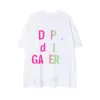 T koszule męskie tshirty dla kobiet projektanci Departamenty Letnie krótkie rękawy Proszek moda bawełna litera druku