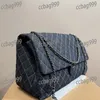 47CM Denim Voyage Aéroport Sacs Femmes Sac À Bandoulière Grande Capacité Bandoulière Diamant Treillis De Luxe Sac À Main Designer Sac Sopping Embrayage Argent Matériel Pochette