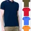 Polos masculinos verão de alta qualidade francês m galo topo t homens em shorts camisas algodão casual camisa polo luxo roupas designer