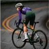 Cykelkläder Cykeltröjor CSPD Summer Women Cykelkläder Passar Maillot Ciclismo Pro Team MTB Racing Bicycle Apparel Roadbike Riding Set#01HKD230625