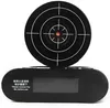 Relógios de mesa de mesa Eletrônicos Relógio de mesa Digital Gun Alarm Clock Gadget Target Laser Shoot para crianças Despertador Mesa Despertador Despertadores YQ240118