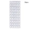 Adesivos de Parede 50 pcs Crash Pad Protetor Autoadesivo Silicone Tapete Não Slip Porta Almofada Home Transparente para Gaveta Armário Pés Móveis