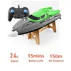 Fournitures de jouets de Noël 30 km/h haute vitesse télécommande bateau de course double moteur hors-bord RTR système de refroidissement par eau étanche RC hors-bord garçon jouets L231223