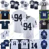 Maglie da calcio PSU Penn State Maglia da calcio NCAA College Jonathan Sutherland Dixon Drew Allar Marcus Allen Joe Paterno KJ Hamler Cain Fr