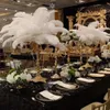 15-70CM All Size White Ostrich Feathers for Crafts Wedding Accessories Decoration Table Centerpieces Decor Plumes 6-28inch