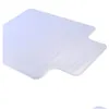 Andra möbler 36 x 48 Clear Chair Mat Home Office Computer Desk golvmatta PVC Protector 491 V2 Drop Delivery Garden DHGXV