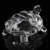 Arts and Crafts 1Pc Glass Turtle Ornament Home Decor Home Decoration Accessories Crystal Miniature Tortoise Craft Simulated Turtle Desktop Decor YQ240119