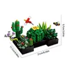 Blocs Mini Bonsai Building Block Kit Mini Bonsai Bouquet Building Toy Succulent Bonsai Building Kits pour Étagères Chambre Andvaiduryb