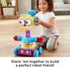 Fisher-Price 4-in-1 Learning Bot Interactive Toy Robot for Infants Toddlers and Preschool Kids