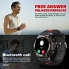 Orologi intelligenti 2024 Chiamata Bluetooth Sport Fitness Smartwatch Schermo AMOLED Smart Watch Uomo IP68 Impermeabile 700mAh Batteria Standby ultra lungo