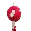 Strawberry Mascot Costume Cartoon Character Outfits Halloween Jul Fancy Party Dress Adult Size Birthday Outdoor Outfit Suit