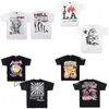 Homens camisetas Mulheres Designer Cottons Tops Tie Dyeing Camiseta Luxurys Roupas Roupas Tees Casual Mangas Curtas 51D6