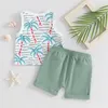 Clothing Sets Toddler Infant Baby Boy Summer Shorts Set Sleeveless Tank Tops T Shirt And Outfit Clothes