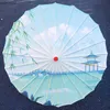 Paraplyer 82 cm oljepapper paraply kinesisk stil regntät dekoration hantverk paraply hanfu qipao visa klassisk dans paraplyfoto parasol