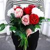 Kwiaty dekoracyjne sztuczne róże Ozdoby do stolika do salonu