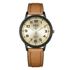 Montre à quartz lumineuse étanche horizontale de luxe Arrowhead pour hommes