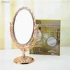 2 pièces miroirs 1 pièces miroir de maquillage de poche Portable Mini miroirs cosmétiques à main vanité miroirs compacts pliés Double face miroir de maquillage