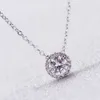 Swarovskis Necklace Designer Women Original Quality Pendant Silver Angel Wheel Swan Element Crystal Single Diamond Collarbone Chain