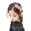 Hair Accessories Fashion Woman Girls Flowers Pearl Headband Band Elegance Sweet Side Long Ribbon Rose HairBands Hoop