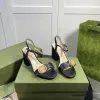 verão luxo designer sandale novo estilo menina mule tornozelo sexy ao ar livre moda sandália festa de couro genuíno presente chinelo mulheres mocassins sliders praia casamento slide homens