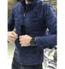 Släpp ny vinter mocka kappa smala fit jackor mens casual varm outwear jacka män solid varma pekstorlek m3xl2245363