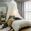 Myggnät Baby Canopy Mosquito Children Room Decoration Crib Netting Baby Tent Hung Dome Baby Mosquito Net Photography PropsVaiduryd