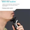 Electric Shavers 1/3PCS New Electric Razor Rechargeable Electric Shaver For Men Wet 4D Floating Heads Shaving Machine Beard Trimmer Hair Q240119