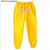 U0A8 SPIDER MĘŻCZYZN PROJEKTACJA PROJEKTOWANIE SP5DER DEN Women's Spoders Fashion 55555 Drespants Autumn Winter Sport Hip Hop Leggingi Strażnik polaru Casual Long