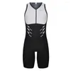 レーシングセット2024 Roka heren Korte Mouwloze FietsスキンスーツトライアトロンパックMTBパンティーKLEDINGROPA CICLISMO HARDLOOPBODYSUIT JUMPSUIT