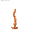 Other Health Beauty Items 2023 New Deep Type Anal Plug Liquid Silicone Anal Dilator Male and Female Anal Strip Toy Vestibular Dilator Adult Product 18+ Q240119