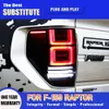 Voor Ford F150 Raptor Led-achterlicht 08-13 Rem Achteruit Inparkeren Running Lights Achterlicht Dynamische Streamer Richtingaanwijzer achterlicht Montage