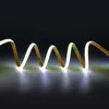 12V 24V COB LED -strip Light 320 480 LEDS DC Plug 2Pin Wire Högdensitet Linjär belysning Varm naturlig kall vit flexibel tejp