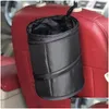 Other Interior Accessories Foldable Car Trash Can Pack Bag Rubbish Waste Bin For Little Leak Proof Cooler Garbage Wastebasket Drop Del Dhatj