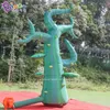 Atacado personalizado inflável árvore espinhosa brinquedos esportes inflação plantas artificiais balão para festa evento decoração