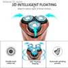 전기 면도기 고품질 전기 면도기 방수 빠른 충전 남성용 면도기 충전식 전기 면도기 수염 트리머 면도기 Q240122