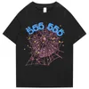 Gb85 Men's T-shirts Hip-hop Creative Sp5der 5555 Angel Modulus Harajuku Men and Women T-shirt High-quality Web Spider Letter Printing Wnco 9khj