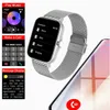 Smart Watches Siliver Smart Watch Women Men Smartwatch Sport Full Touch Screen Smartclock For Android IOS Phone GPS Tracker Sport Fitness Band