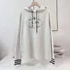 Designer Damen Hoodies Brief Logo Stickerei Sweatshirts Gedruckt Buchstaben Lässige Lose Mit Kapuze Fleece Baumwolle Herren Pullover Manschette Thread JUM 61