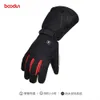 Boodun / Burton electric heating gloves WINTER CYCLING charging three gear ski