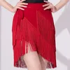 Bühne tragen sexy Quaste Latin Dance Hip Wrap Rock für Frauen Erwachsene Schal Taille Kette Mode unregelmäßige Fransen