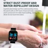 الساعات الذكية D20PRO Watch Watch Men Women Fitness Tracker Watch Sport معدل ضربات القلب مراقبة الضغط على المياه الذكية لنظام Android iOS