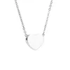 Choker Stainless Steel Dainty Heart Necklace For Women Cute Love Charm Chokers Fashion Jewelry Wholesale