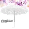 Parapluies Dentelle Floral Parapluie Blanc Parapluie De Mariage Weding Décoration Mariée À La Main Photographie Prop Parapluie Parasol Party Stage Décor