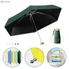 Umbrellas Mini Pocket Folding Umbrella Rain Small Fashion Women Men Parasol Girls Anti-UV Waterproof Windproof Portable Travel Umbrella