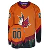 Omvänd 2023 Retro Custom Hockey Jerseys Ducks Coyotes Canadiens Flames Bruins Hurricanes Blackhawks Avalanche Stars Oilers Sabers Canucks S 6841