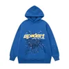 Bluzy męskie bluzy Meichao SP5DER 5555555 SPIDER Web Letter Print Druku