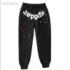 Calças masculinas aranha designer sp5der calças femininas moda 55555 sweatpants outono inverno esportes hip-hop leggings banheiro velo casual roupas longas bk97