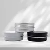 5ml 30ml 60ml g accessories Empty Aluminum Containers Jars Bottle 60g Cosmetic DAB Tool Storage Wax Metal Tin Box Cans Balm Bottle6722498