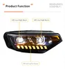 Phare pour VW Tayron LED phare diurne 2018-2020 clignotant feux de route lampe style de voiture