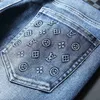 Herren Jeans Männer Designer Hosen Frühling 24 neue Männer kleine geraden Röhre Schlanker fit elastischer vielseitiger Jugend koreanische Modehose 555